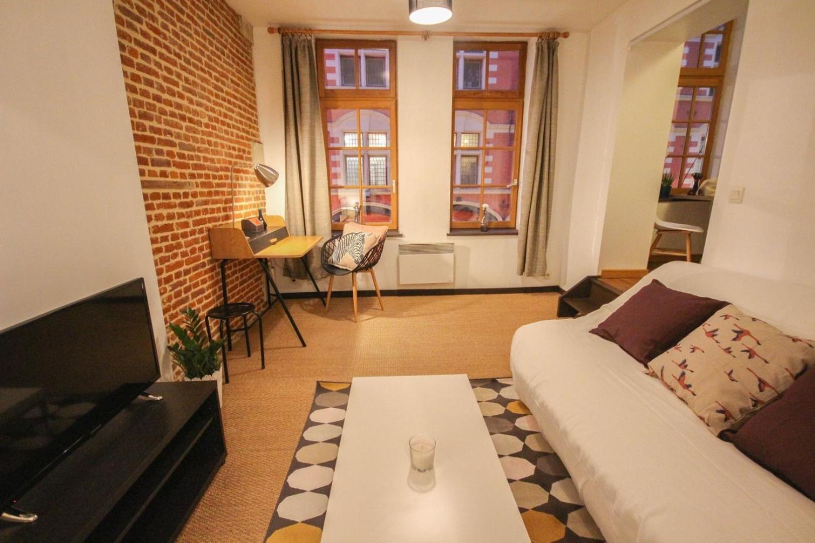 One Bedroom Equipped In Old Lille Kültér fotó